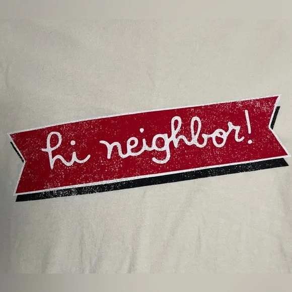 Narragansett Brewing “Hi Neighbor!” T-shirt Size Large - Picture 2 of 7